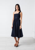 One Shoulder Dress in Navy