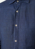 Button Up Shirt in Navy