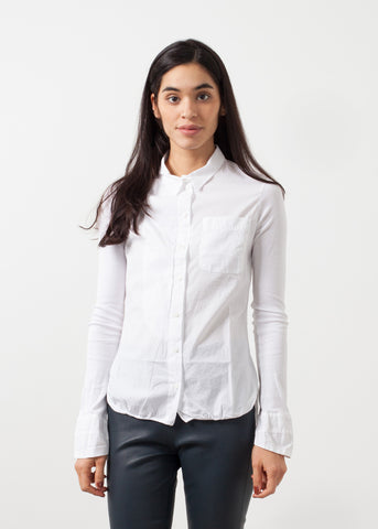 Soft Sleeve Button Up