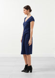 V-Neck Twist Dress