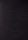 Asymmetric Dress in Black
